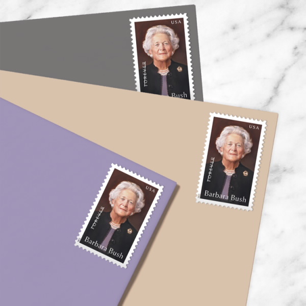 2025 Barbara Bush Stamps 100 pcs | Forever Stamps US Postage Stamps