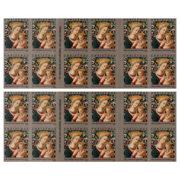 Christmas Stamp Blind Box 500 PCS BIG SALE，100 PCS of 5 styles | Forever Stamps US Postage Stamps