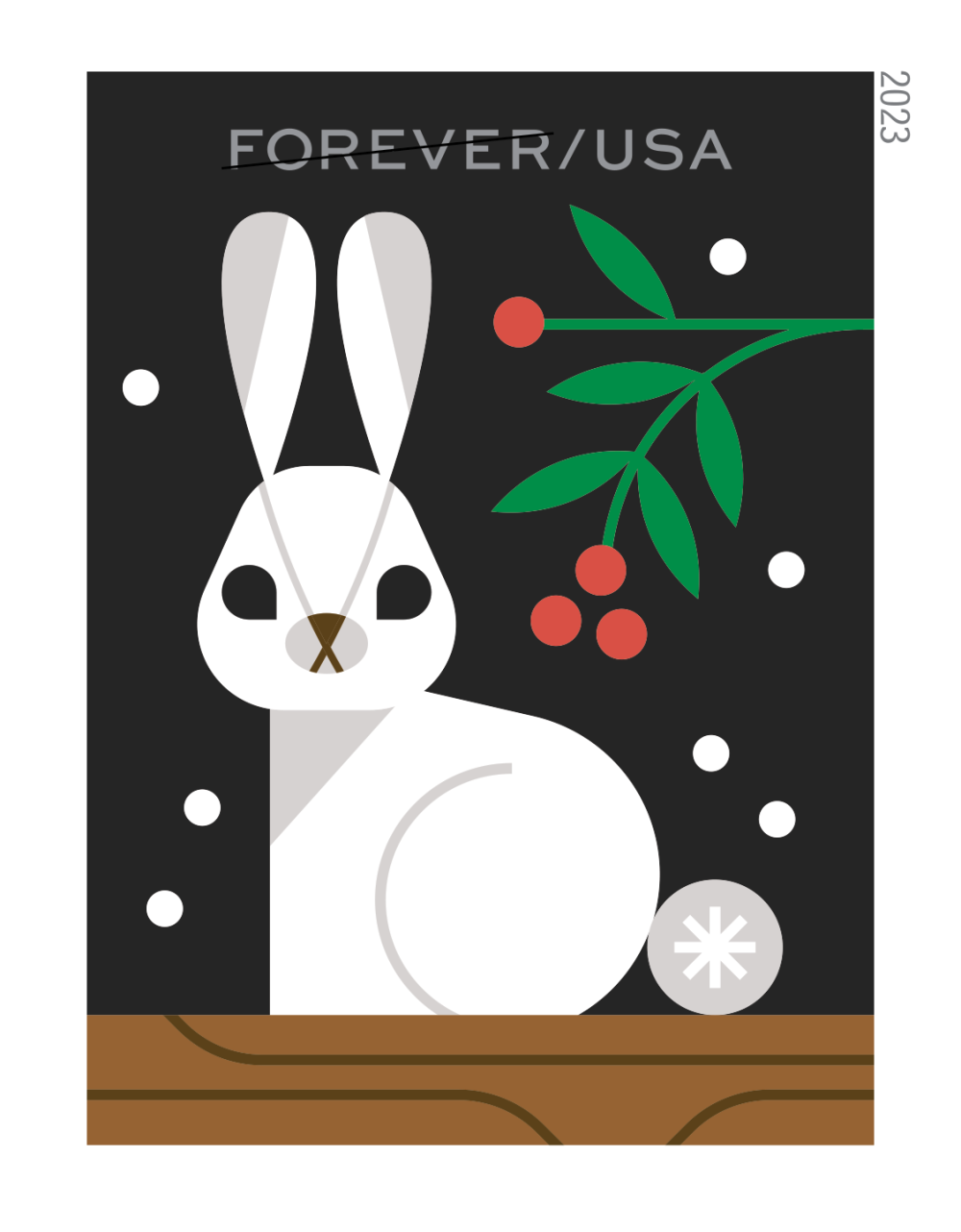 2023 Winter Woodland Animals Stamps | Forever Stamps US Postage Stamps