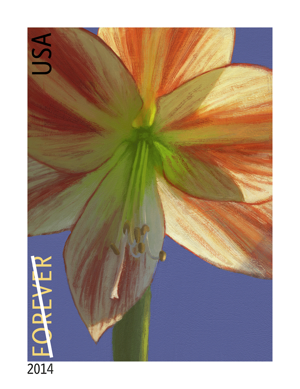 2014 Winter Flowers Stamps | Forever Stamps US Postage Stamps