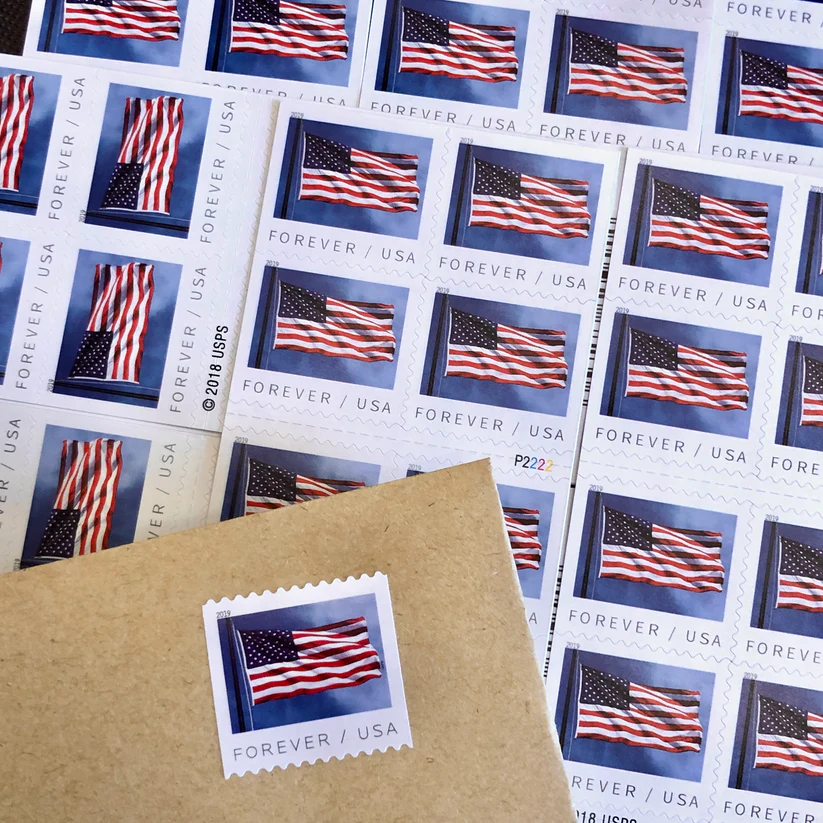 2019 U.S. Flag Stamps books | Forever Stamps US Postage Stamps