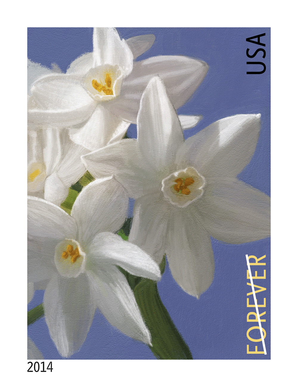 2014 Winter Flowers Stamps | Forever Stamps US Postage Stamps