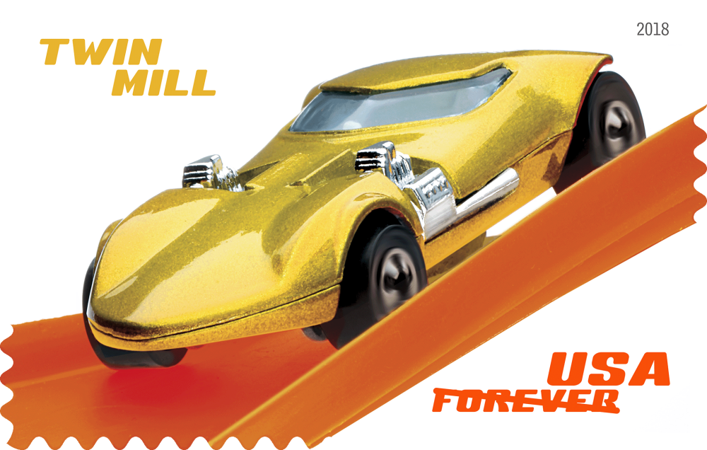 2018 Hot Wheels Stamps | Forever Stamps US Postage Stamps
