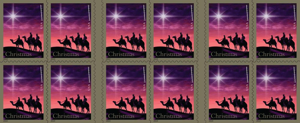 2014 Christmas Magi Stamps | Forever Stamps US Postage Stamps