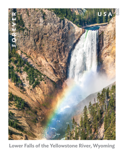 2023 Waterfalls Stamps 100 PCS | Forever Stamps US Postage Stamps