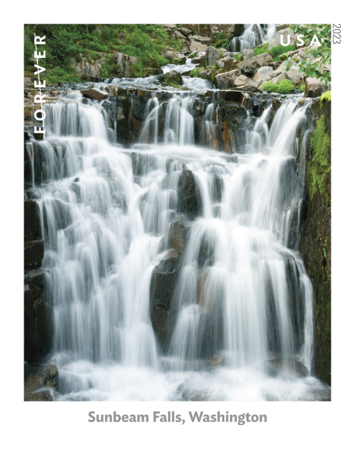 2023 Waterfalls Stamps 100 PCS | Forever Stamps US Postage Stamps