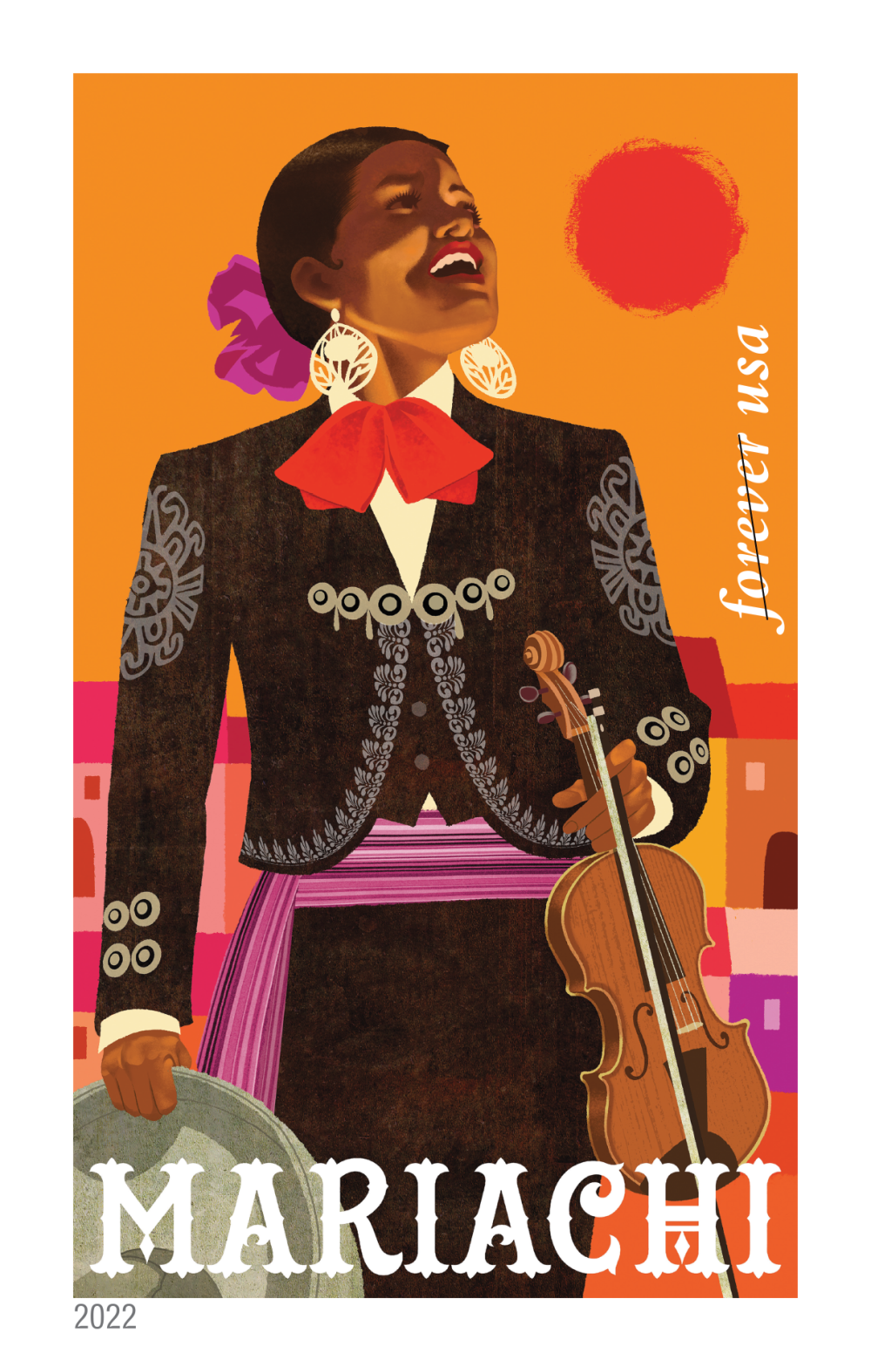 2022 Mariachi Stamps | Forever Stamps US Postage Stamps