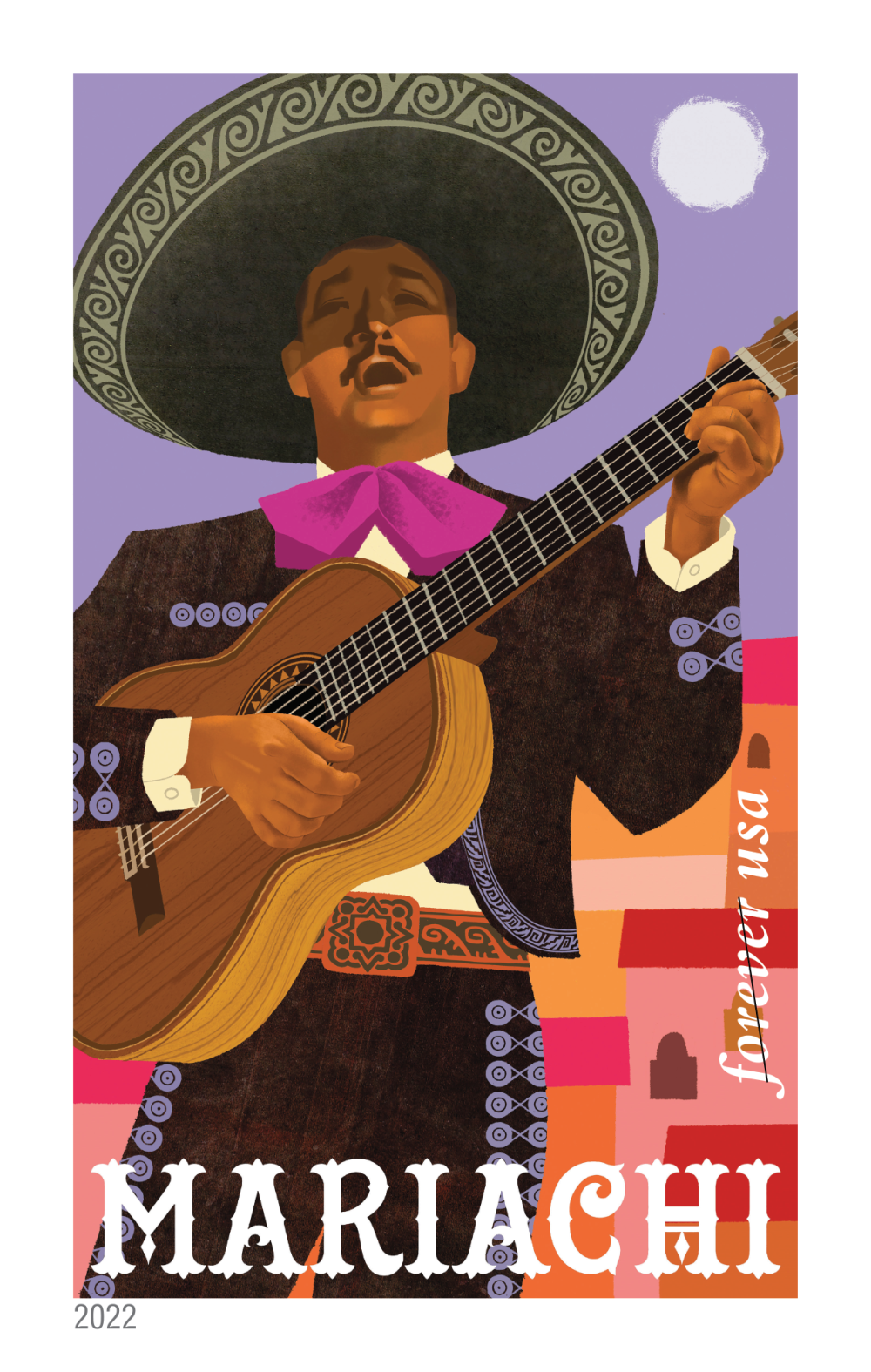 2022 Mariachi Stamps | Forever Stamps US Postage Stamps