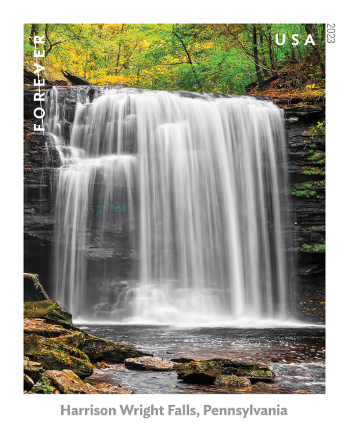 2023 Waterfalls Stamps 100 PCS | Forever Stamps US Postage Stamps