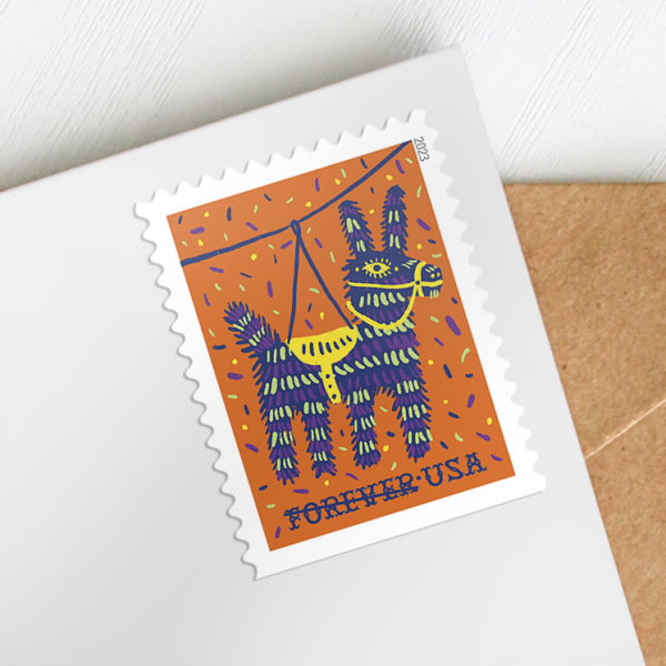 2023 Piñatas! Stamps 100 PCS | Forever Stamps US Postage Stamps