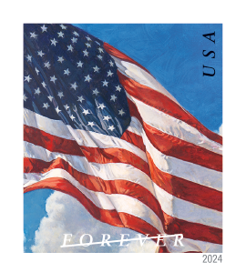 2024 U.S. Flags Stamps books | Forever Stamps US Postage Stamps