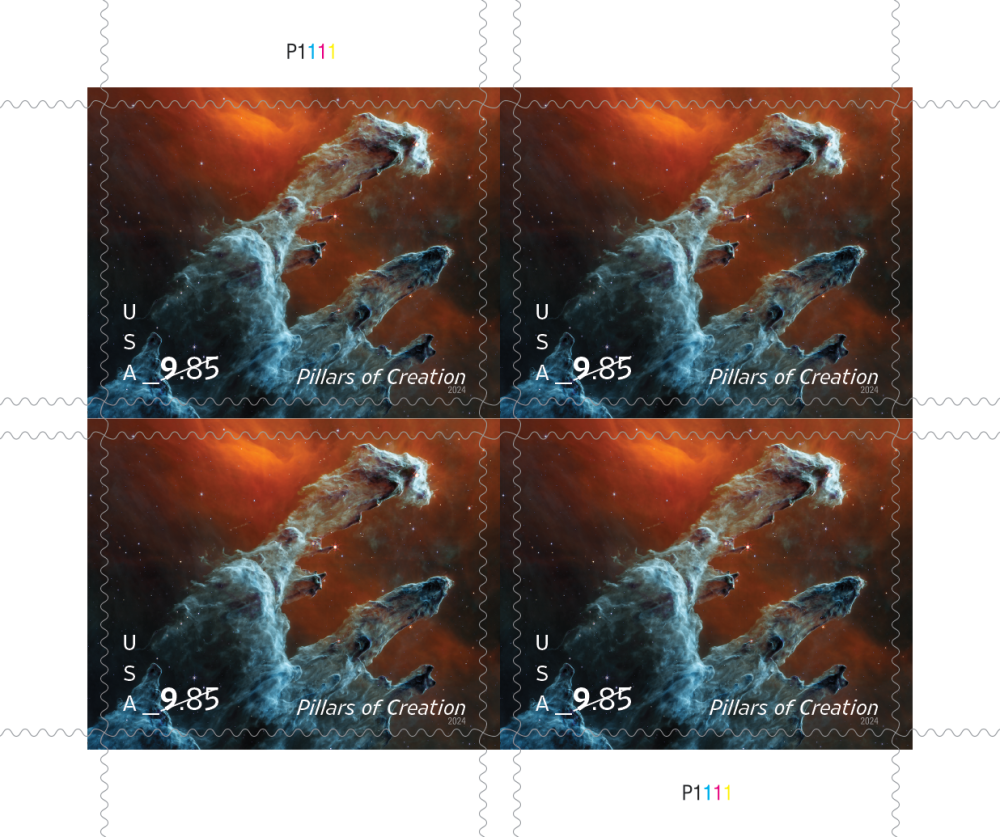 2024 Pillars of Creation Stamps | Forever Stamps US Postage Stamps
