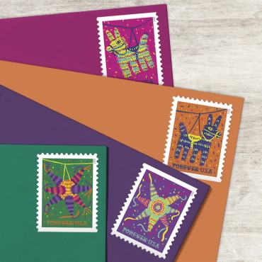 2023 Piñatas! Stamps 100 PCS | Forever Stamps US Postage Stamps
