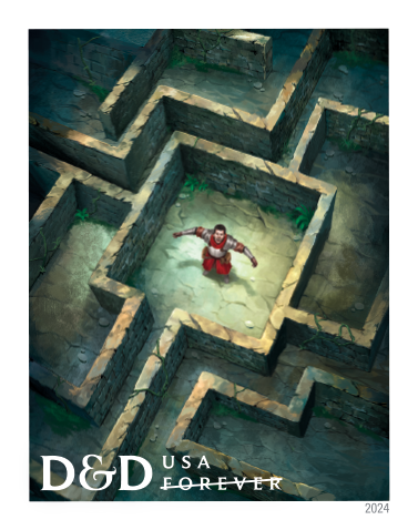 2024 Dungeons & Dragons Stamps | Forever Stamps US Postage Stamps