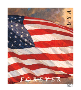 2024 U.S. Flags Stamps books | Forever Stamps US Postage Stamps