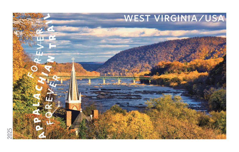 2025 The Appalachian Trail Stamps | Forever Stamps US Postage Stamps