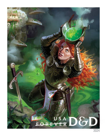 2024 Dungeons & Dragons Stamps | Forever Stamps US Postage Stamps