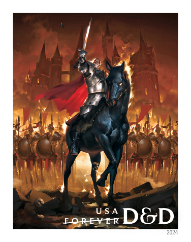 2024 Dungeons & Dragons Stamps | Forever Stamps US Postage Stamps