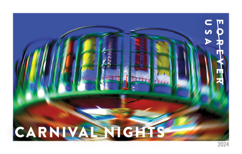 2024 Carnival Nights Stamps | Forever Stamps US Postage Stamps