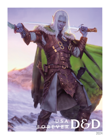 2024 Dungeons & Dragons Stamps | Forever Stamps US Postage Stamps