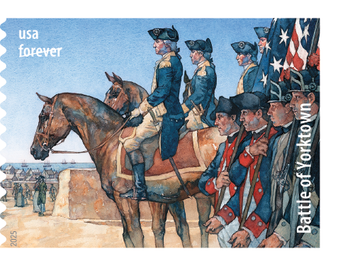 2025 Battlefields of the American Revolution Stamps | Forever Stamps US Postage Stamps