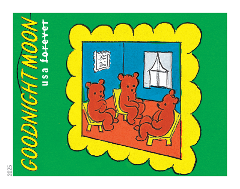 2025 Goodnight Moon Stamps 80 pcs | Forever Stamps US Postage Stamps