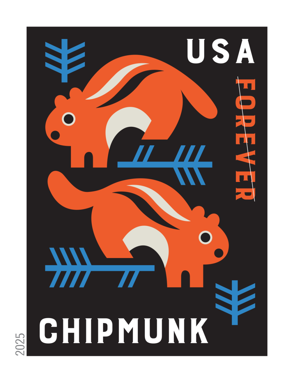 2025 Baby Wild Animals Stamps 100 pcs | Forever Stamps US Postage Stamps