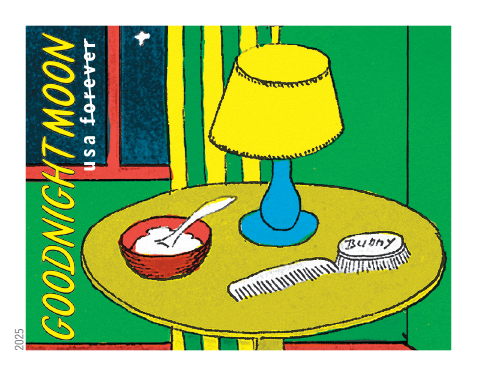 2025 Goodnight Moon Stamps 80 pcs | Forever Stamps US Postage Stamps