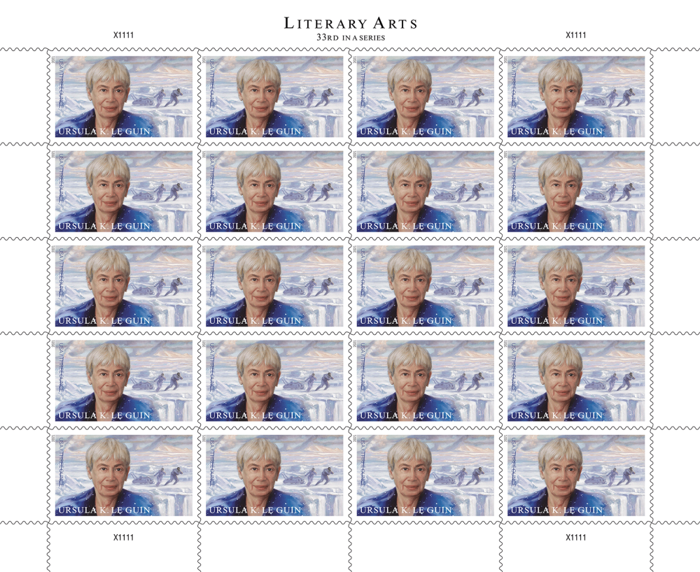 2021 Ursula K. Le Guin - 3 Ounce Stamps 100 PCS | Forever Stamps US Postage Stamps