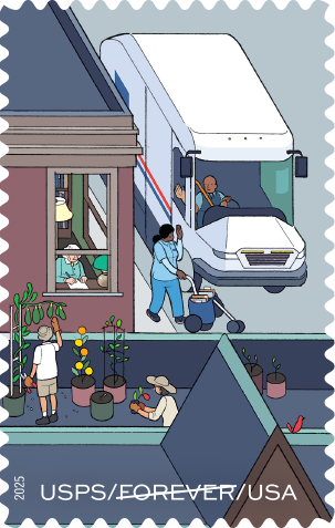 2025. 250 Years of Delivering Stamps 100 pcs | Forever Stamps US Postage Stamps