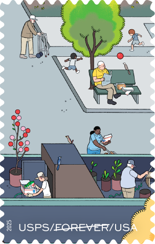 2025. 250 Years of Delivering Stamps 100 pcs | Forever Stamps US Postage Stamps