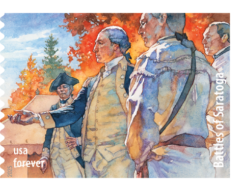2025 Battlefields of the American Revolution Stamps | Forever Stamps US Postage Stamps