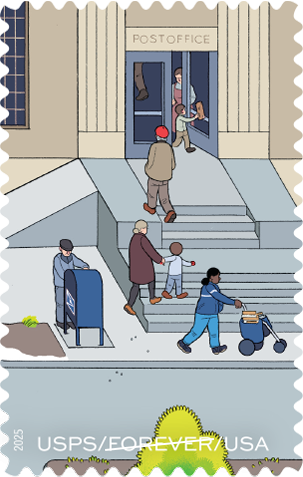 2025. 250 Years of Delivering Stamps 100 pcs | Forever Stamps US Postage Stamps