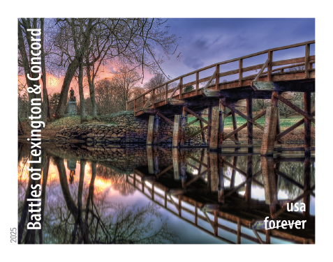2025 Battlefields of the American Revolution Stamps | Forever Stamps US Postage Stamps