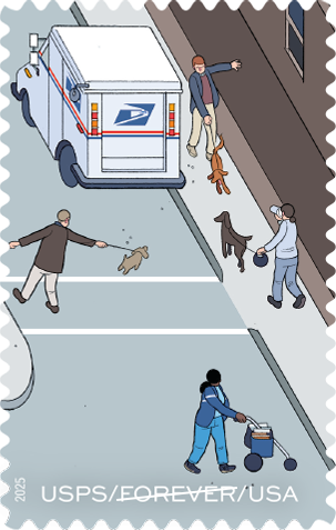 2025. 250 Years of Delivering Stamps 100 pcs | Forever Stamps US Postage Stamps