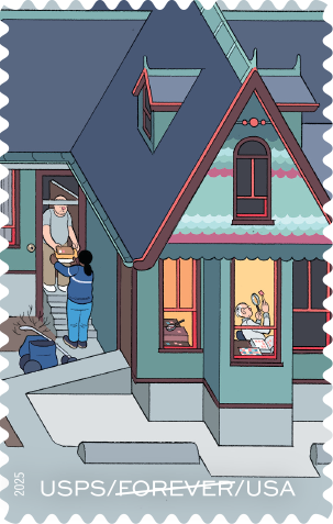 2025. 250 Years of Delivering Stamps 100 pcs | Forever Stamps US Postage Stamps