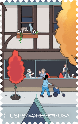 2025. 250 Years of Delivering Stamps 100 pcs | Forever Stamps US Postage Stamps